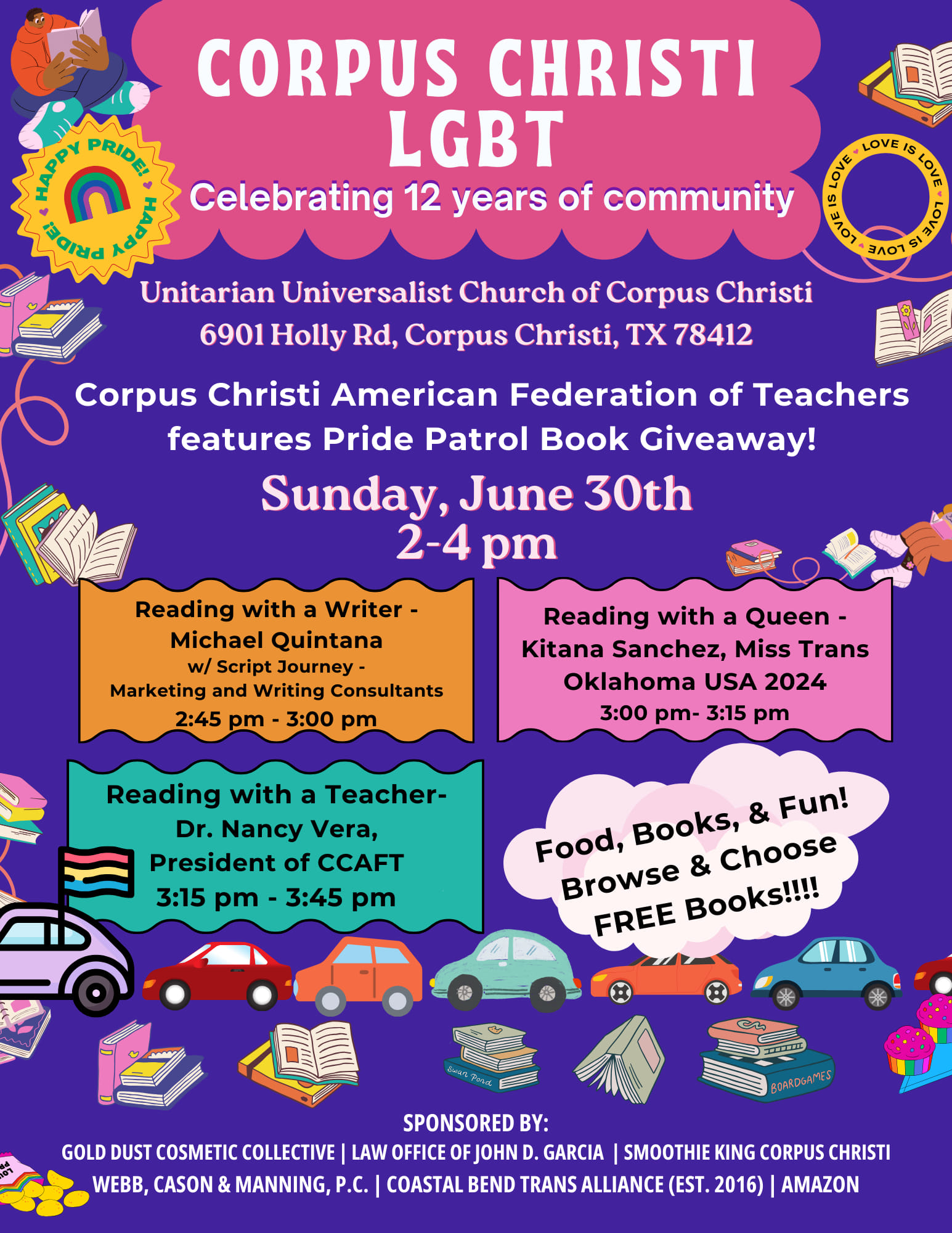 Pride Patrol Book Giveaway!