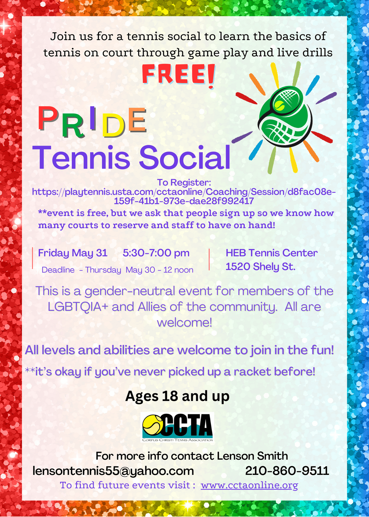 Pride Tennis Social