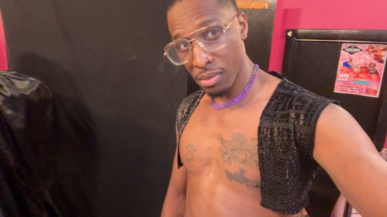 Leo St James, drag king with Pride Corpus Christi