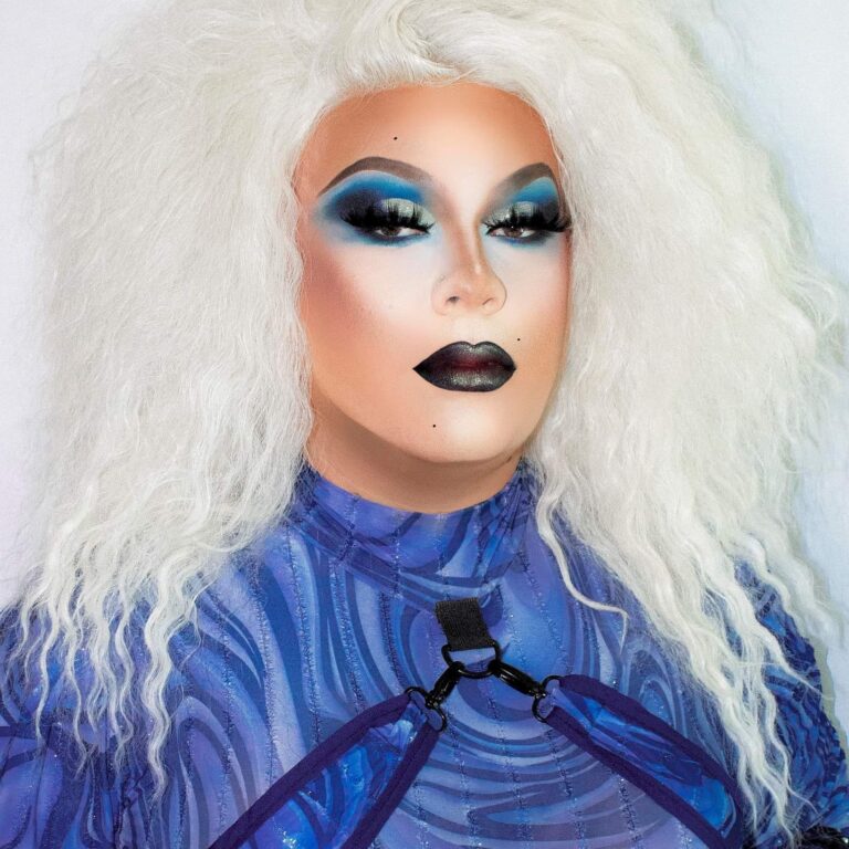 Judas Paris Rose, drag queen with Pride Corpus Christi