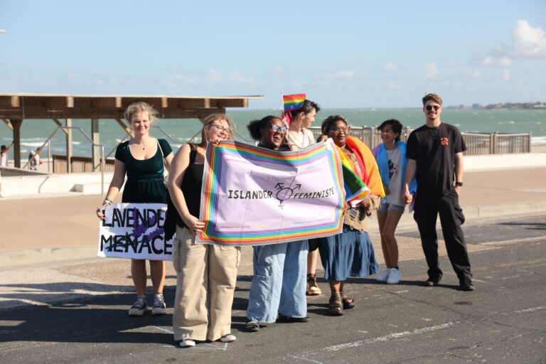 Islander Feminists in the 2025 Pride parade