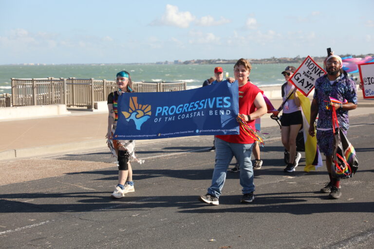 Progressives of the Coastal Bend in the 2025 Pride parade
