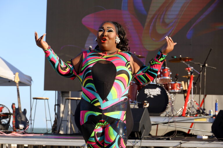 Gemini B. York at Pride 2025