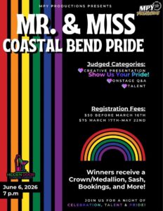 Mr. & Miss Coastal Bend Pride