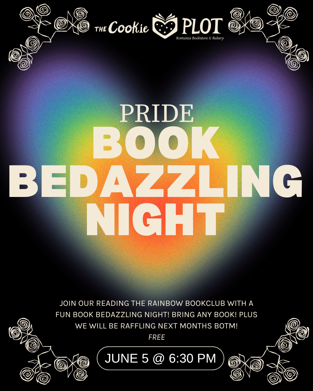 Pride Book Bedazzling Night