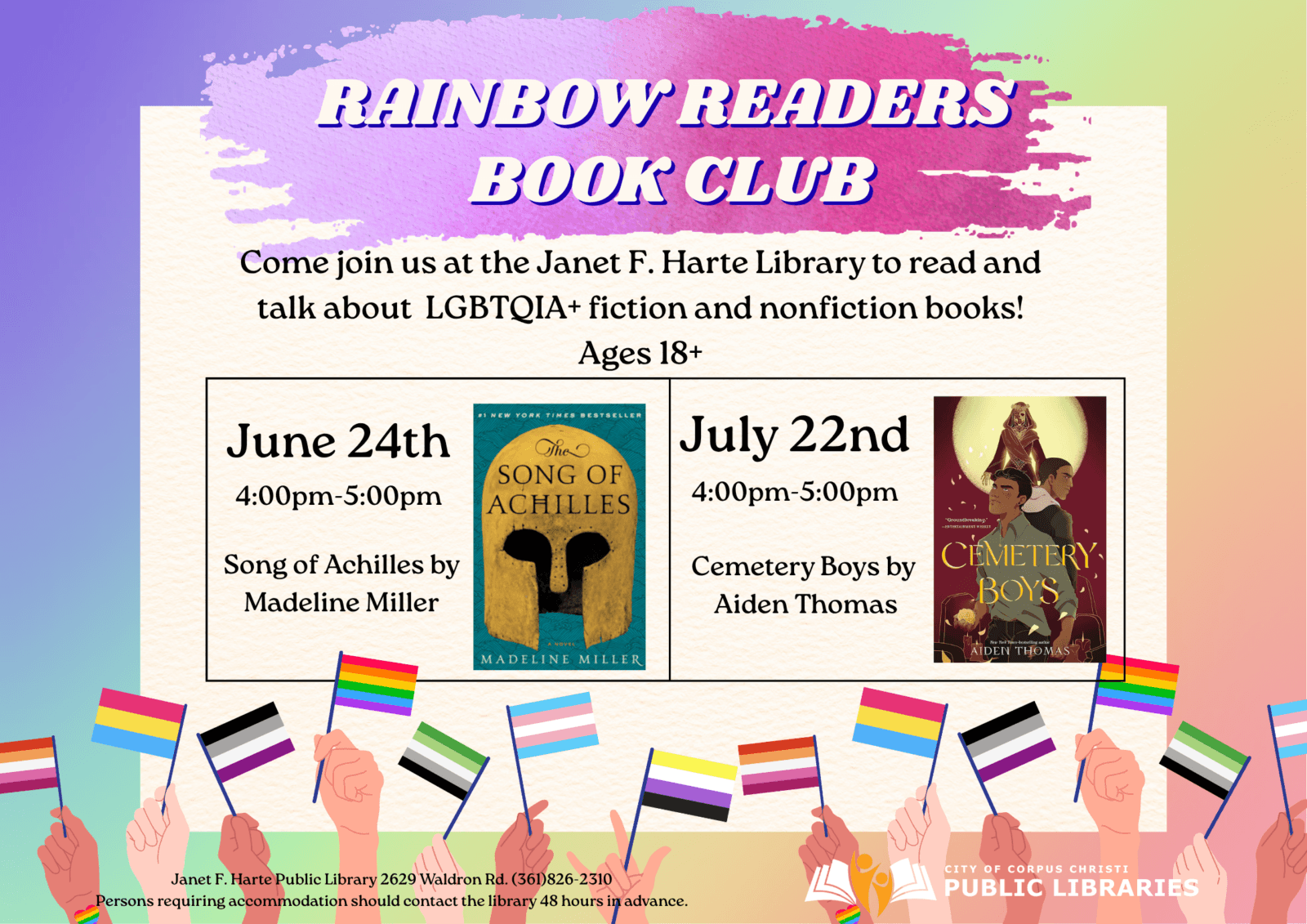 Rainbow Readers Book Club