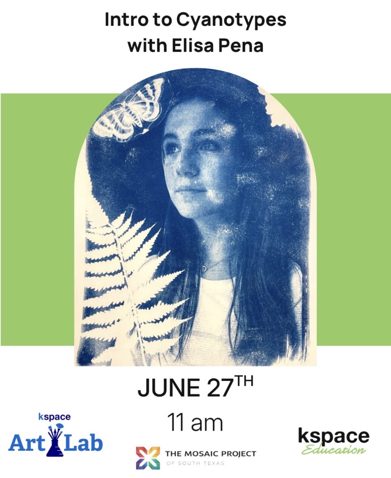 Intro to Cyanotypes with Elisa Pena