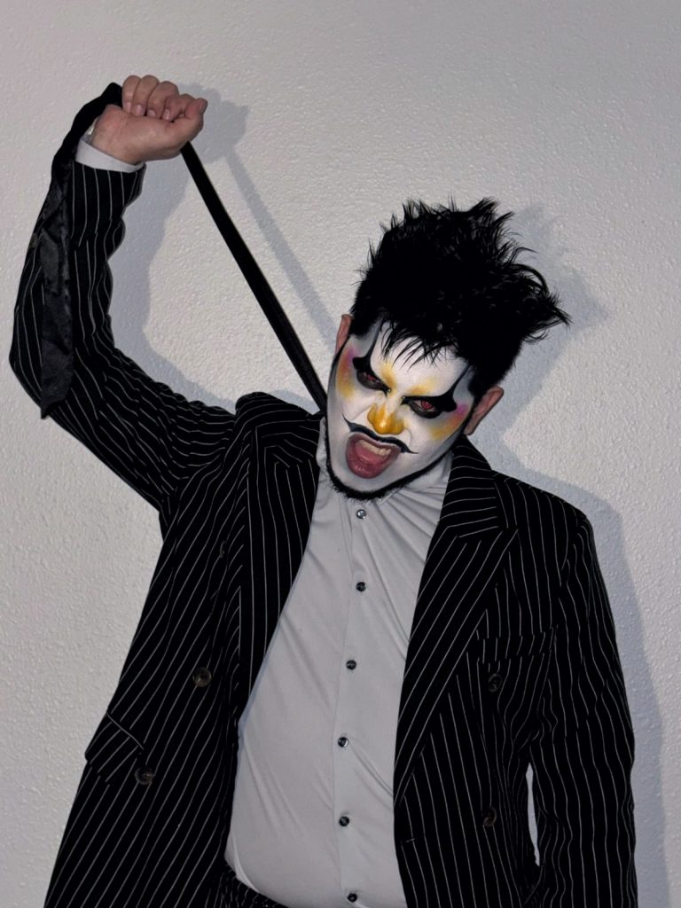 Twigothy, drag king with Pride Corpus Christi